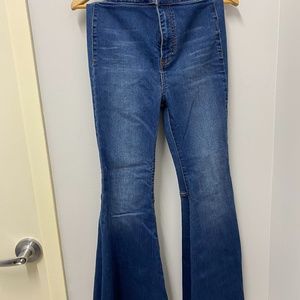 Free people just float on flare jean